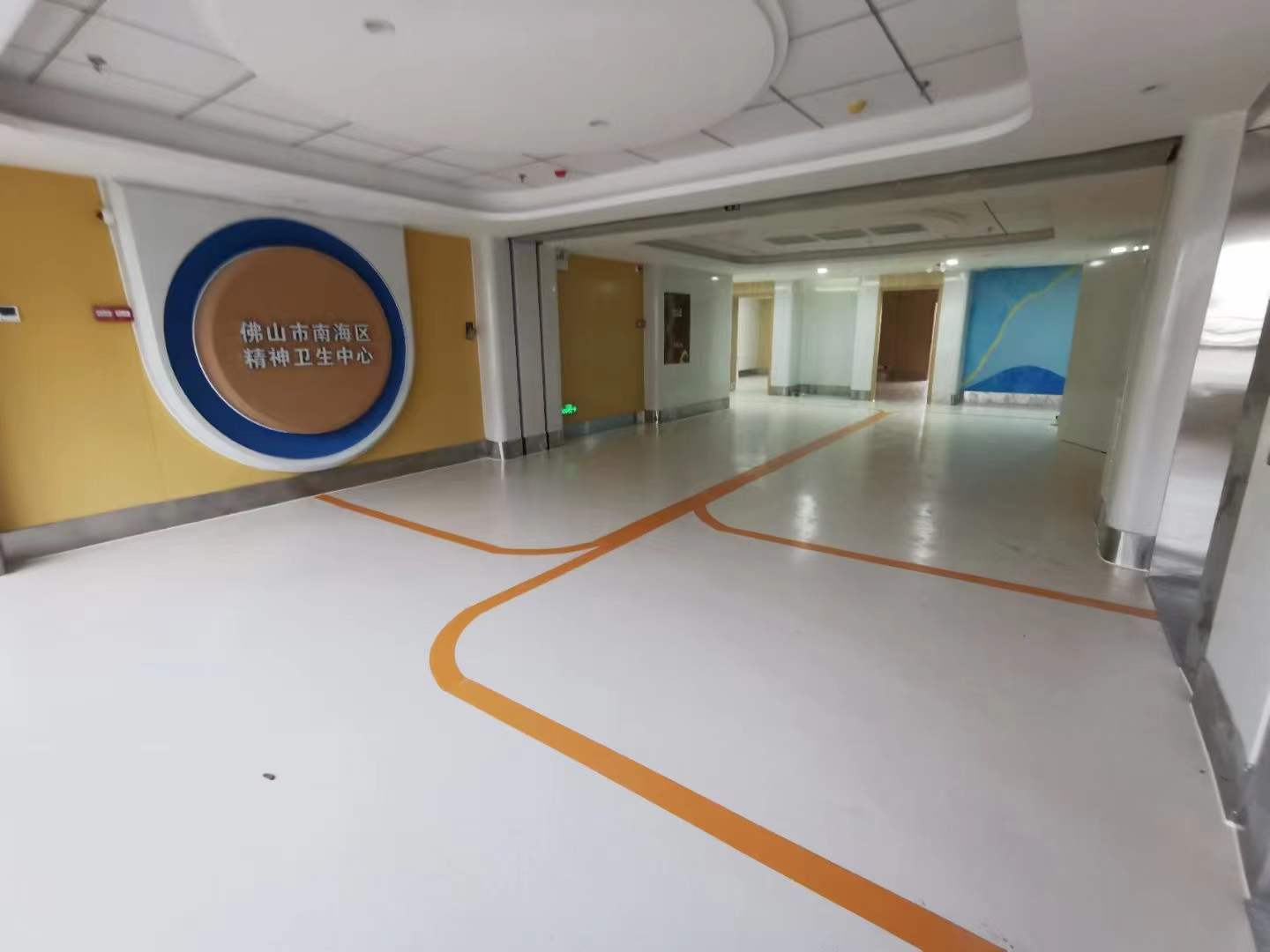 佛山南海區(qū)精神衛(wèi)生中心商用地板收工